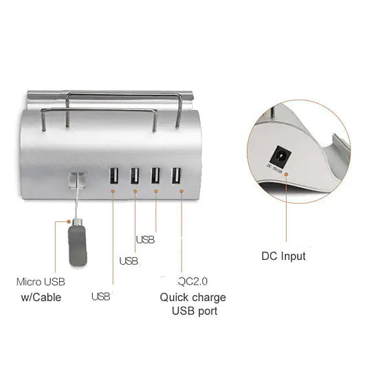 Gadget Charging Station with Stand