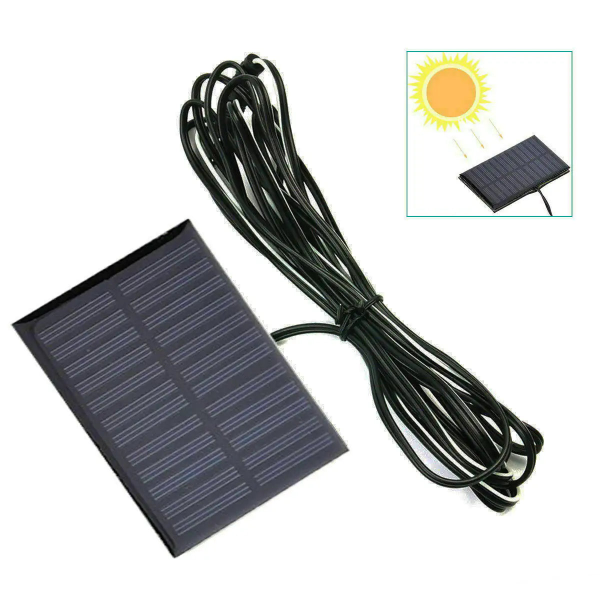 Solar Powered Panel LED Lighting System Lights 15W Portable Bulb Outdoor Indoor